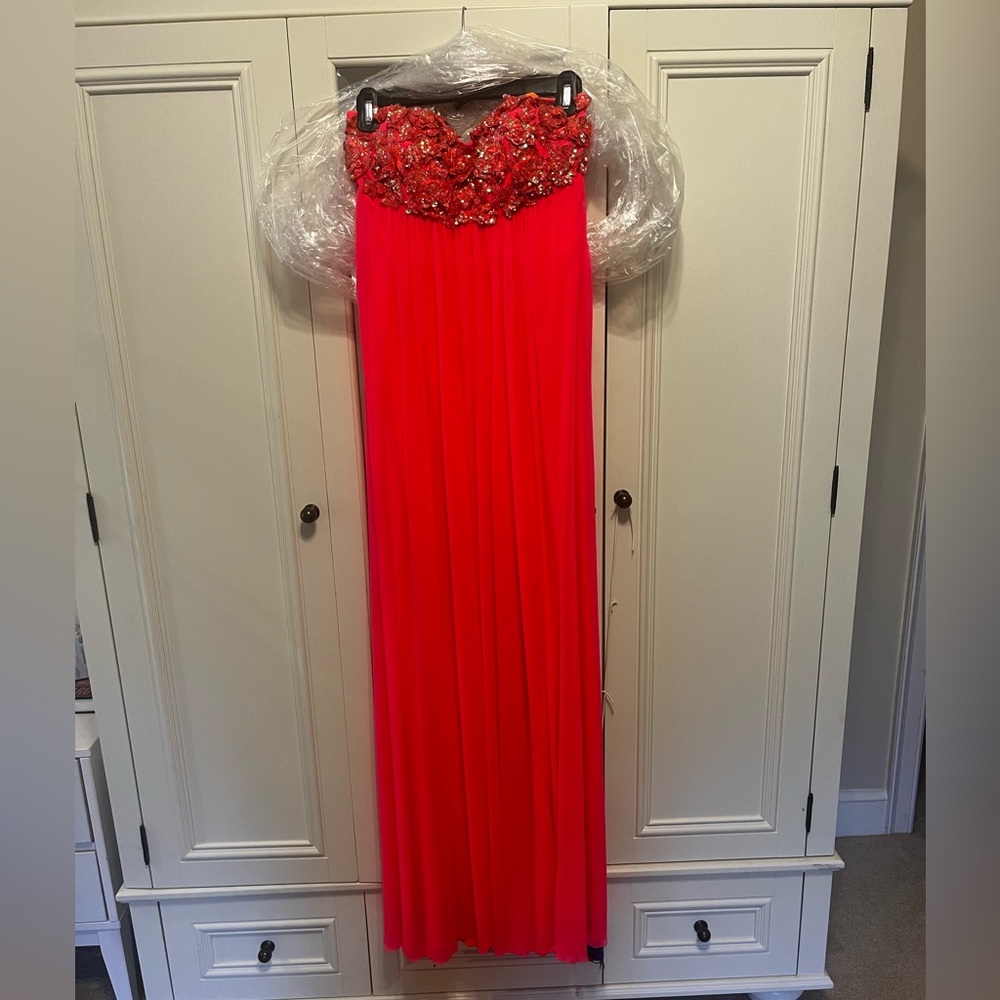 Jovani Strapless Gown